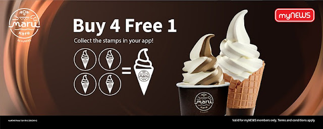 Maru Soft Serve Buy 4 Free 1 Promo di myNEWS