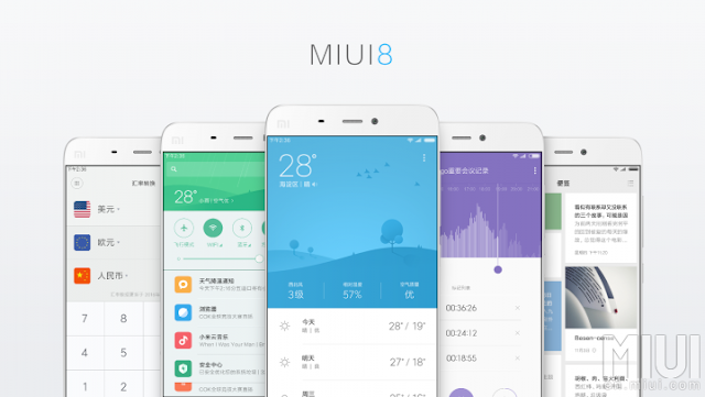 Ponsel Xiaomi yang Mendapatkan Update MIUI 8