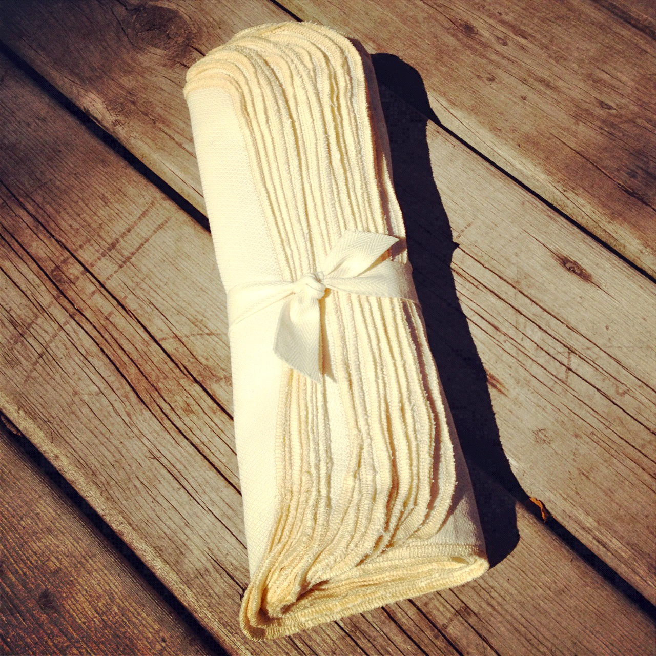 Tending the Home Fires Introducing HoneyBee Organic Unpaper Towels!