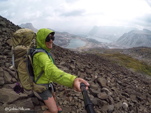 Backpacking to Mt. Hooker & Baptiste Lake, Wind River Range, Washakie Pass