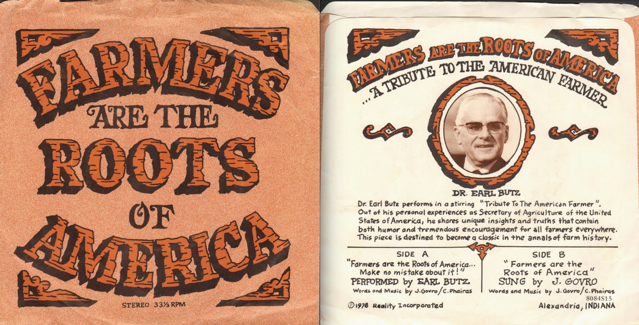 Music Weird Secretary Of Agriculture Earl Butz S Surprising Contributions To Music 1977 1999