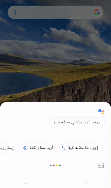 جوجل  الآن باللغة العربية في مصر و السعودية
