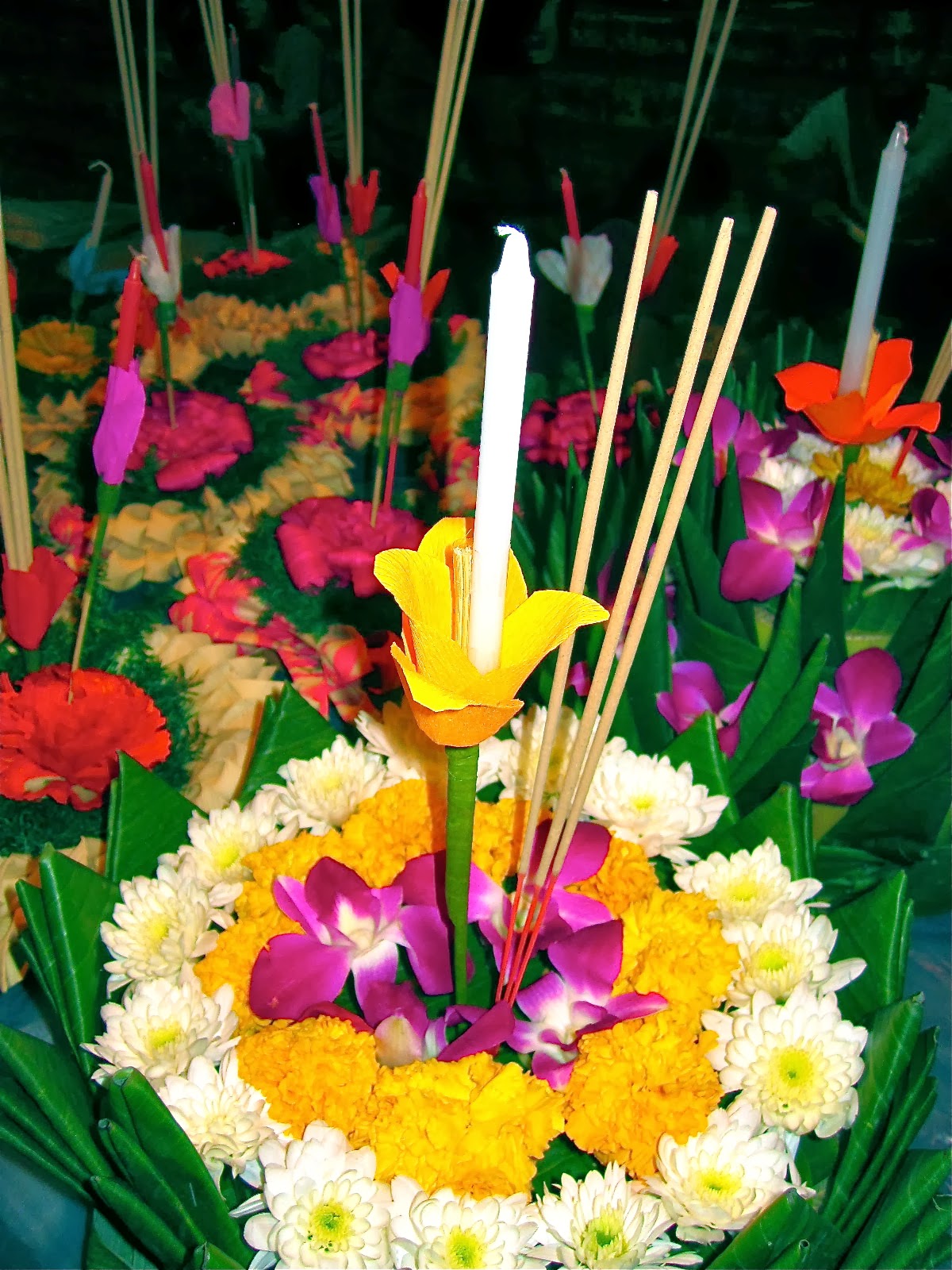  Thai'm Travelers: Loi Krathong Illustration 
