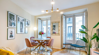 Un apartamento de alquiler de solo 50 metros, sobrado de estilo