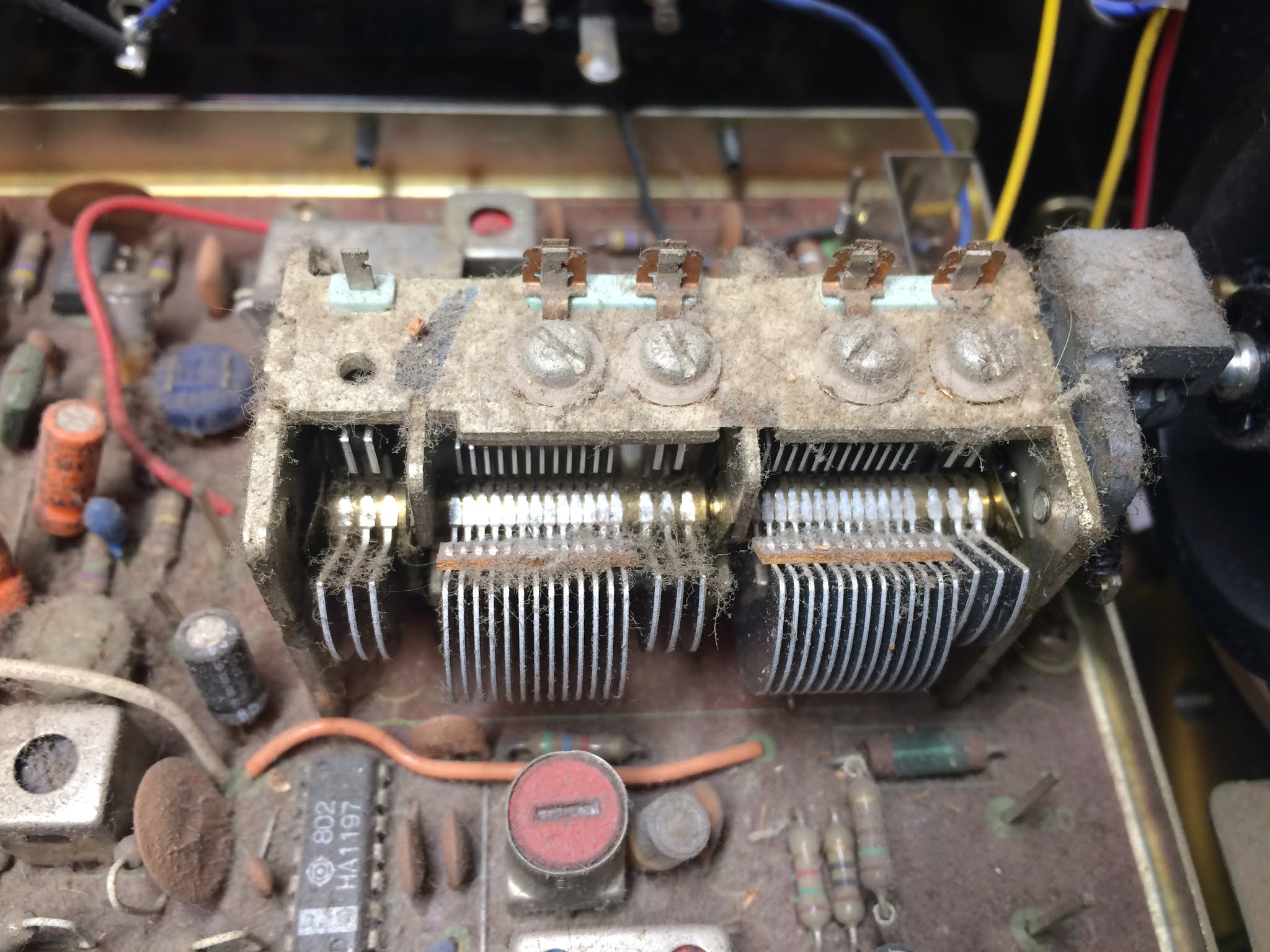 Oleg's Vintage Audio Pioneer SX880 Receiver Restoration