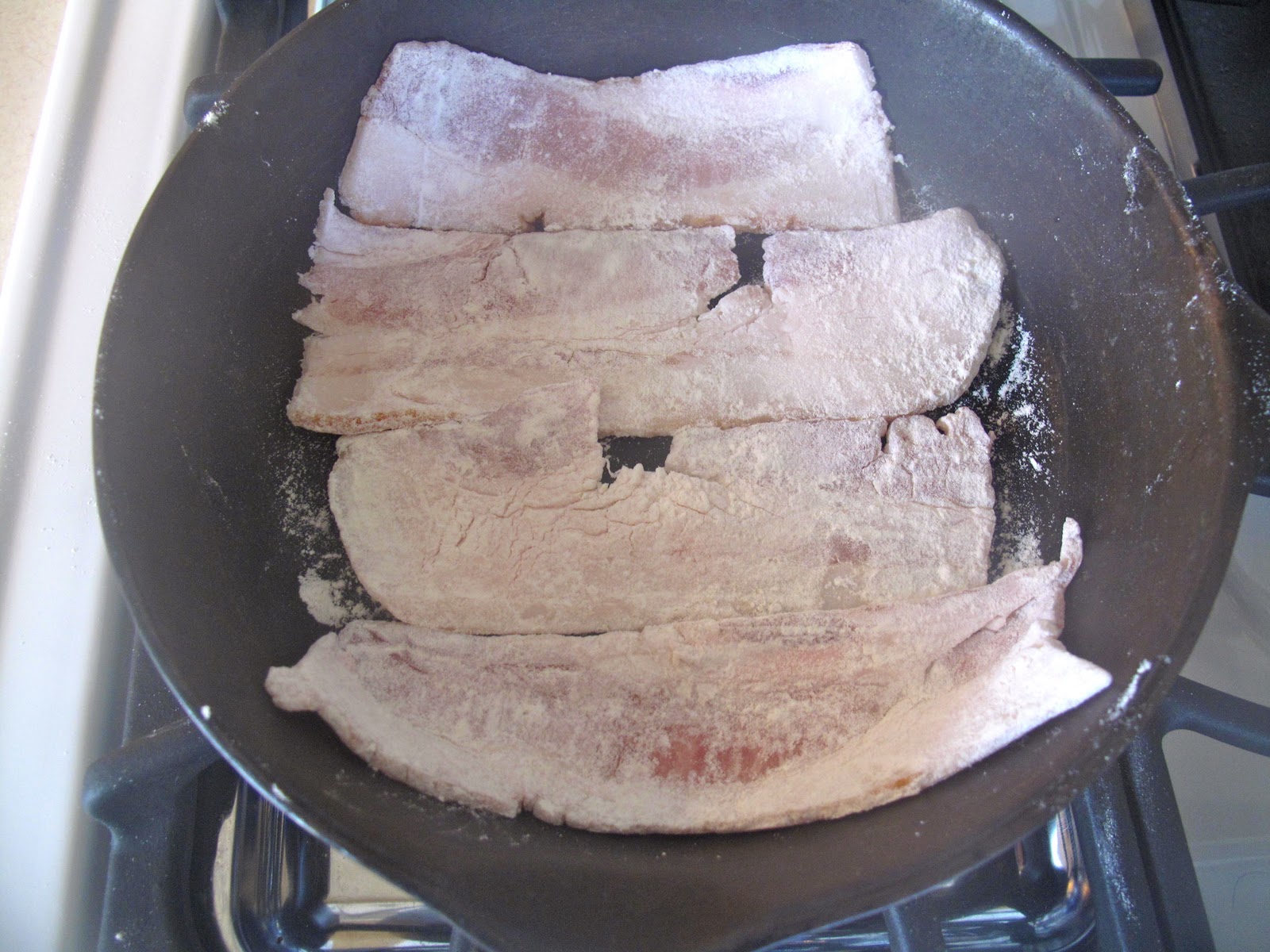 Cheerful Thrifty Door Floured Bacon