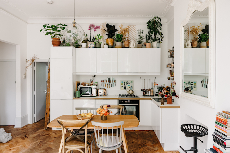 A Creative London Home Full of Greenery, Art and Sunlight