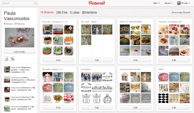 O meu PINTEREST / My PINTEREST