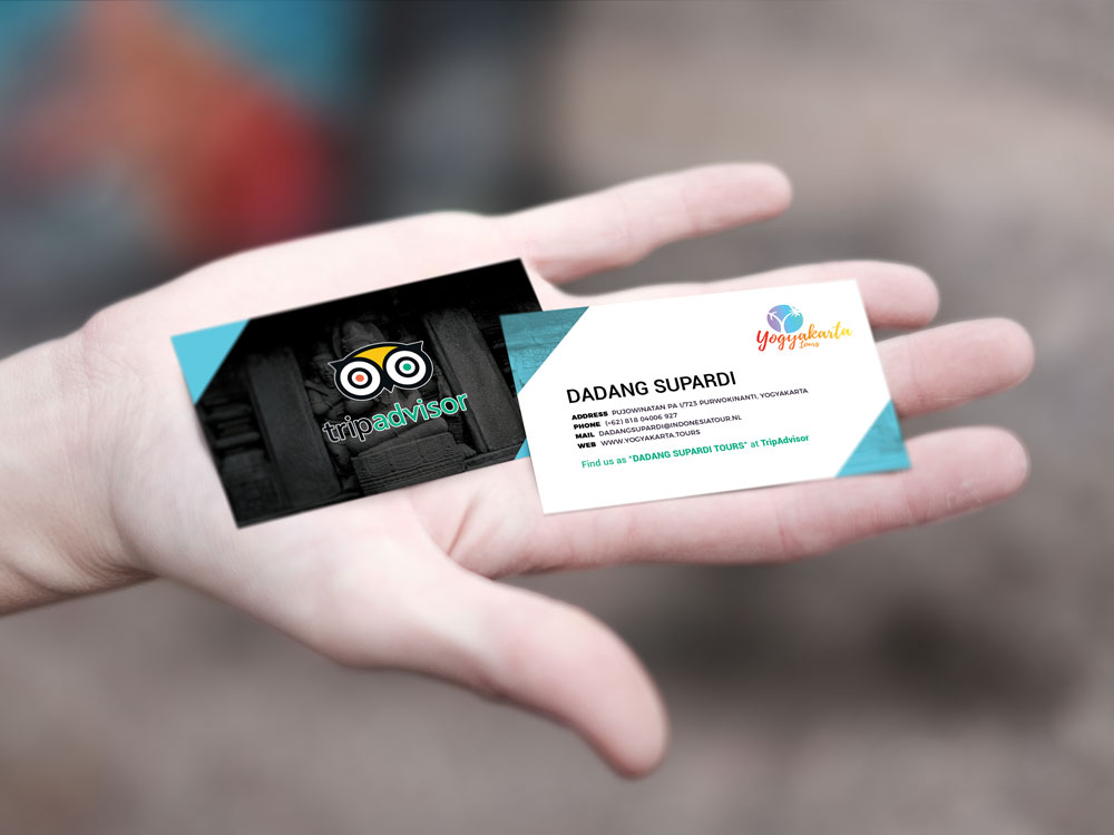 Indonesia Tour Business Card Ahmad Shobyrin's Portfolio