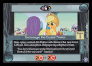 My Little Pony Encourage the Crystal Ponies The Crystal Games CCG Card