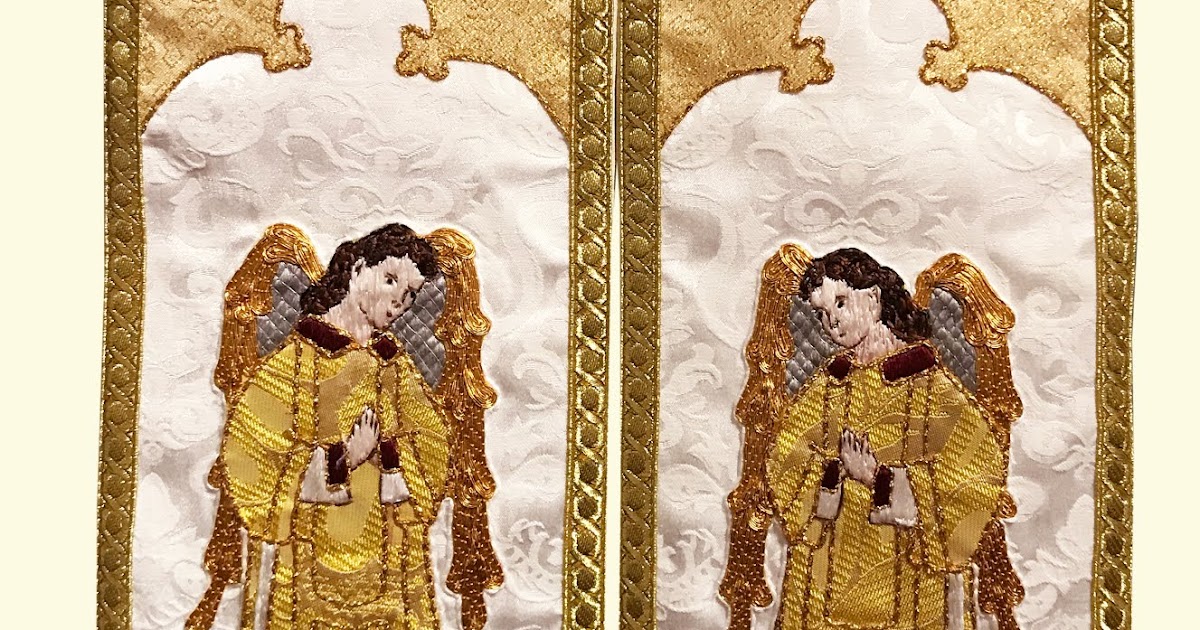 Tabernacle Veil The Worshiping Angels