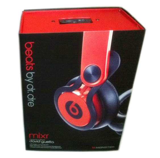 beats mixr black and red