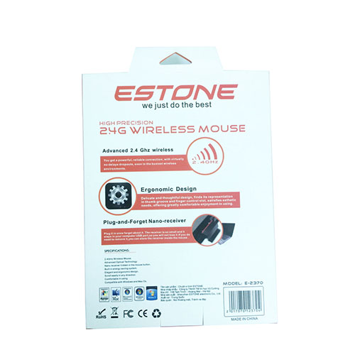 Chuột Wireless Không Dây Estone E-2370