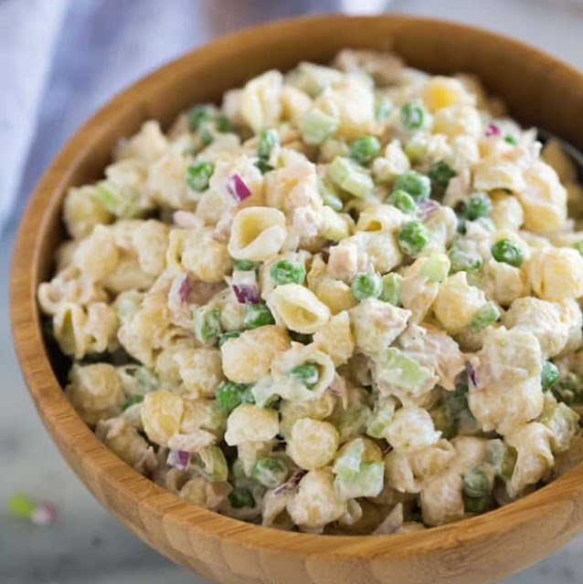 Tuna Pasta Salad #healthy #summersalad