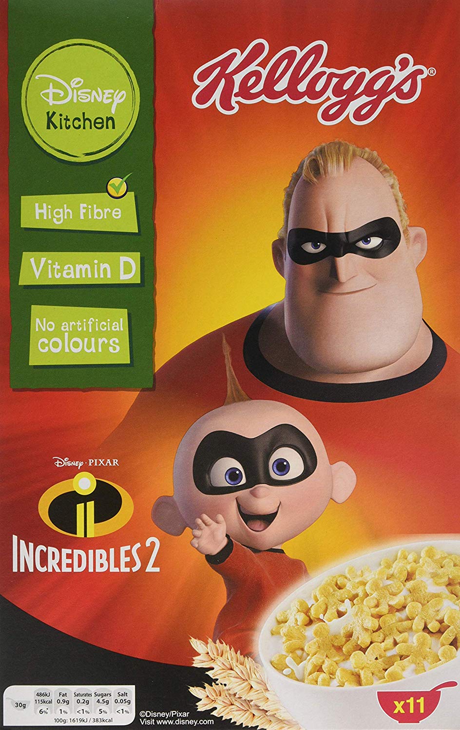 SATURDAY MORNINGS FOREVER INCREDIBLES 2 CEREAL
