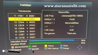 Transponder Terkuat dan Chanel Lengkap Thaicom 5/6/8 Ku Band Terbaru Transponder Terkuat dan Chanel Lengkap Thaicom 5/6/8 Ku Band Terbaru