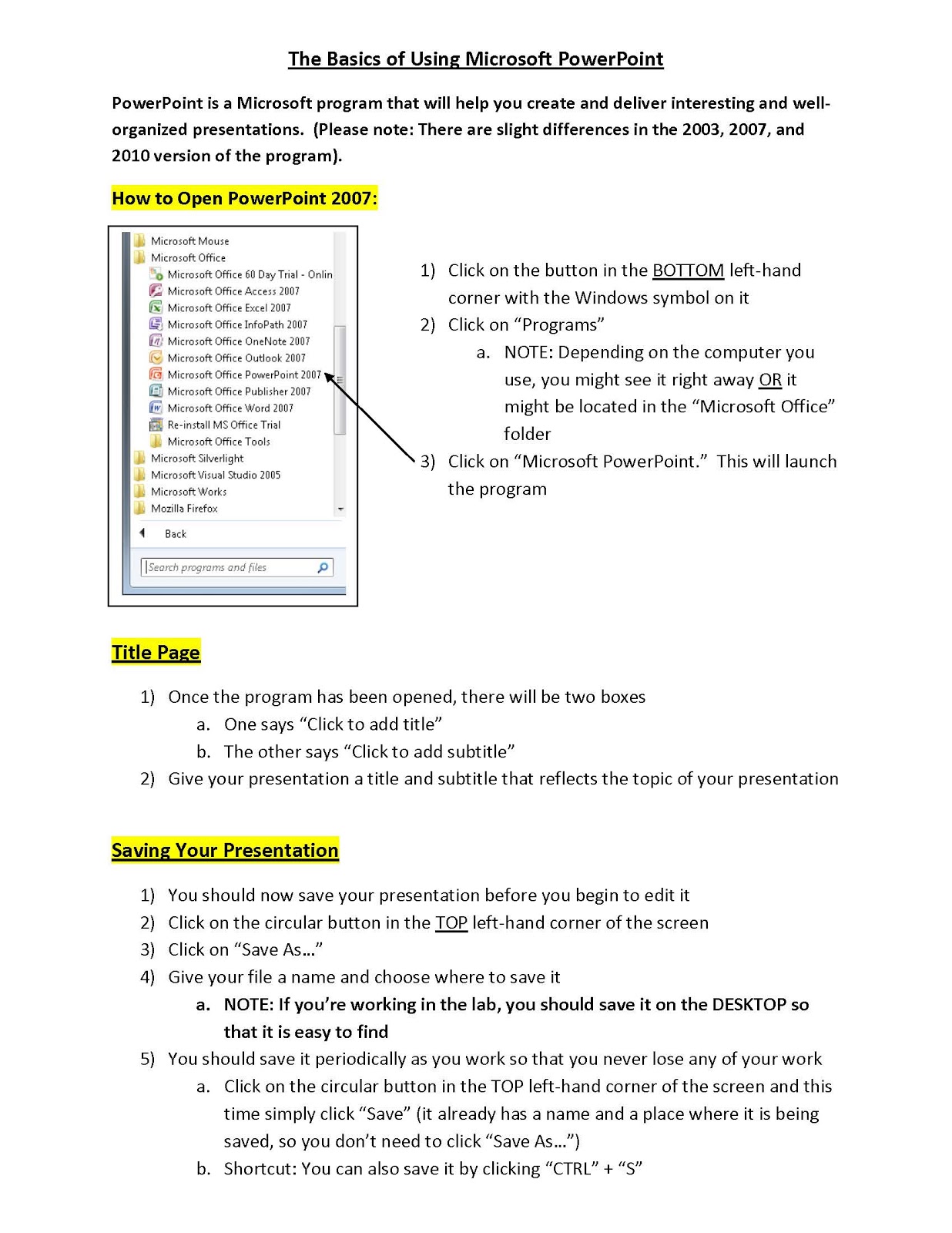 English And ESOL Lab Workshops Basic PowerPoint Skills Kristin Krogh English and esol lab workshops basic powerpoint skills kristin krogh