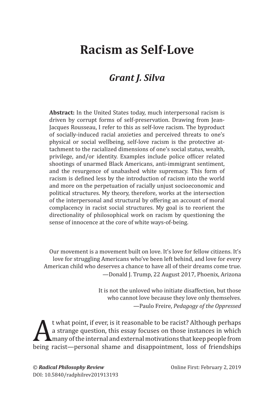 essay examples Essay On Racism