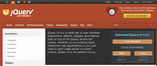7 Framework Terbaik Untuk Pengembangan HTML5 JQuery UI