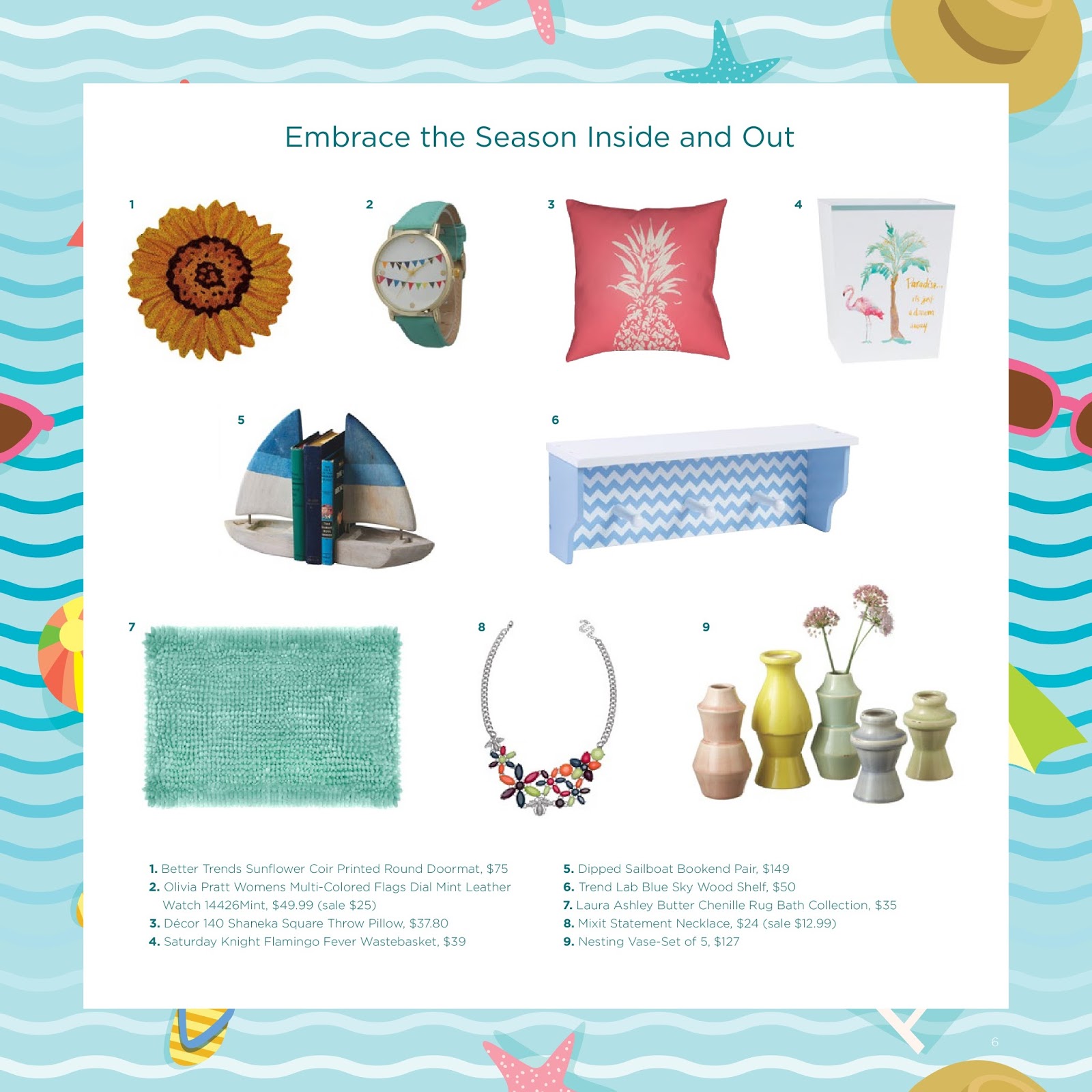 Brighten Up Your Summer with Home Essentials from JCPenney  via  www.productreviewmom.com
