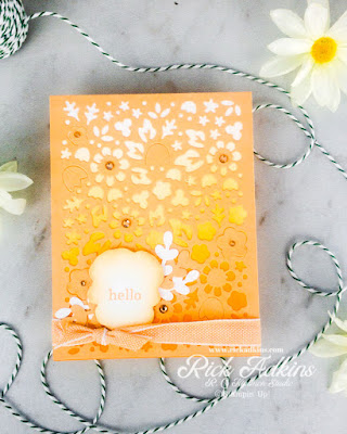 Learn my tips & tricks on creating an easy monochromatic card using just a few supplies.