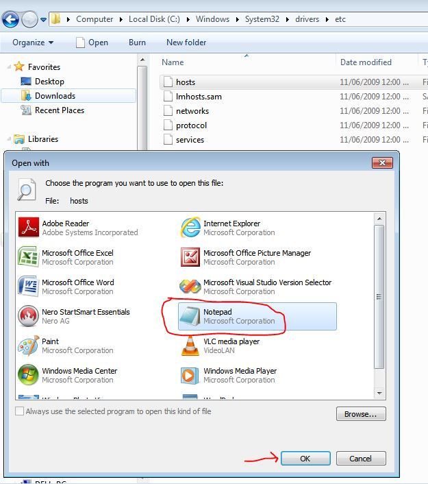 How to block a website on windows 10