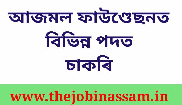 Ajmal Foundation Recruitment 2019