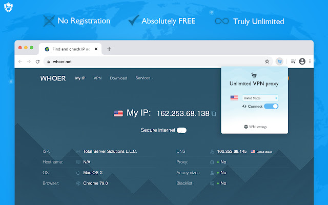 اضافة في بي ان بدون قيود لجوجل كروم Unlimited Vpn Proxy Unblock Sites