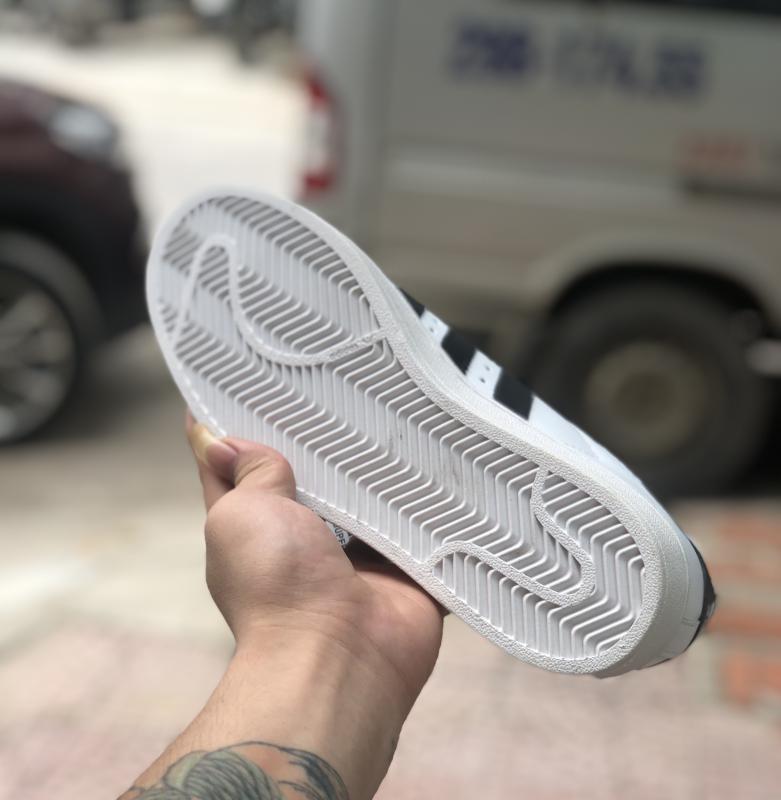 Giày thể thao sneaker nam nữ Super Star mũi sò tem vàng hàng cao cấp ful box bill