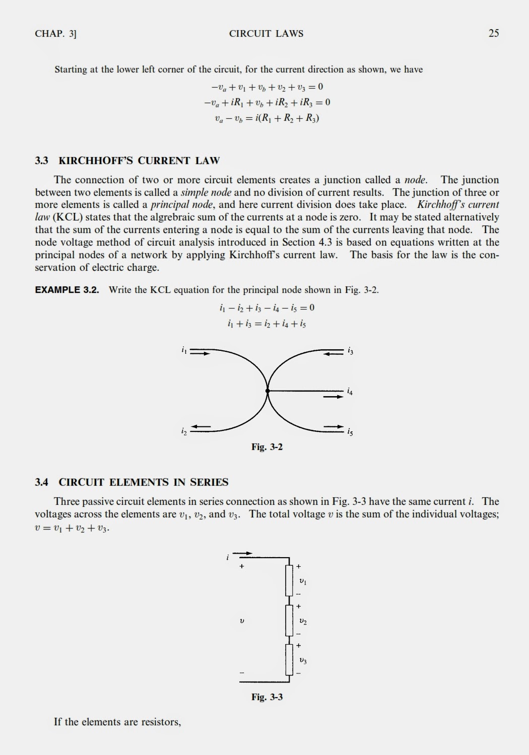 Hyperphysics ajc Edminister Chap 03 Circuit Laws