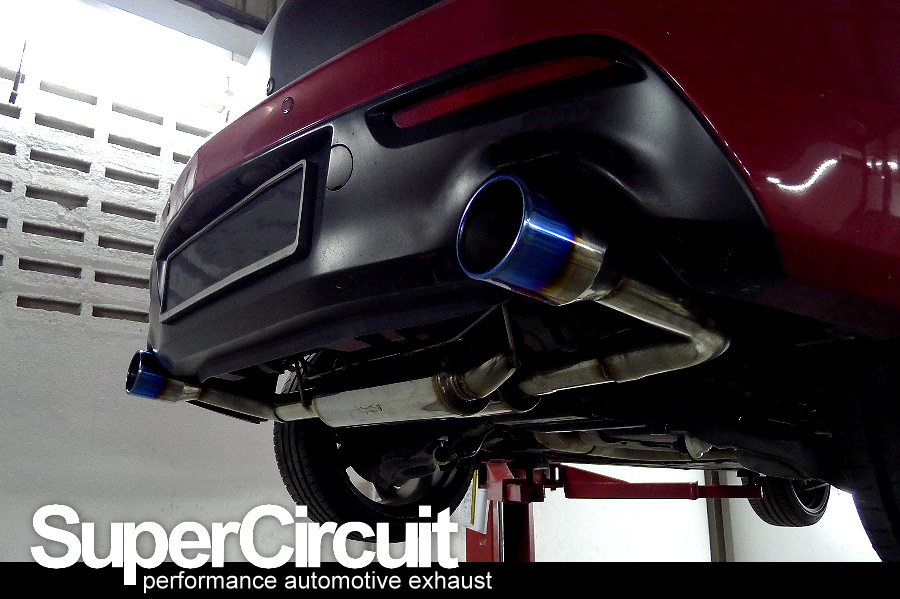 SUPERCIRCUIT Exhaust Pro Shop: Mazda3 MPS Axle-back Exhaust Customization