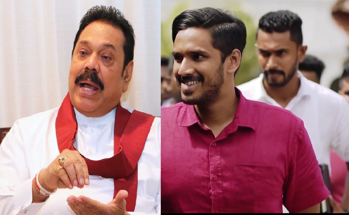 nipuna ranawaka with mahinda nipuna ranawaka with mahinda