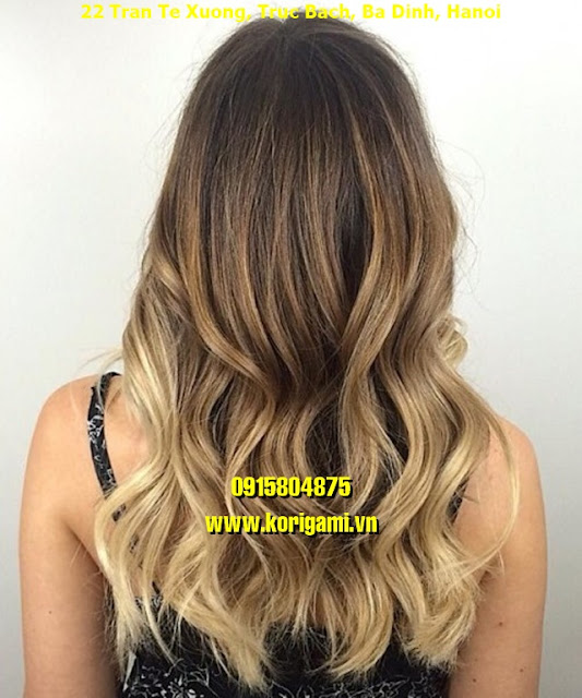 BALAYAGE HAIR COLOR IDEAS FOR WOMEN IN HANOI VIETNAM