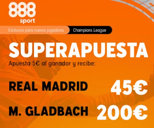 888sport superapuesta Real Madrid vs Monchengladbach 9 diciembre 2020 888sport superapuesta Real Madrid vs Monchengladbach 9 diciembre 2020