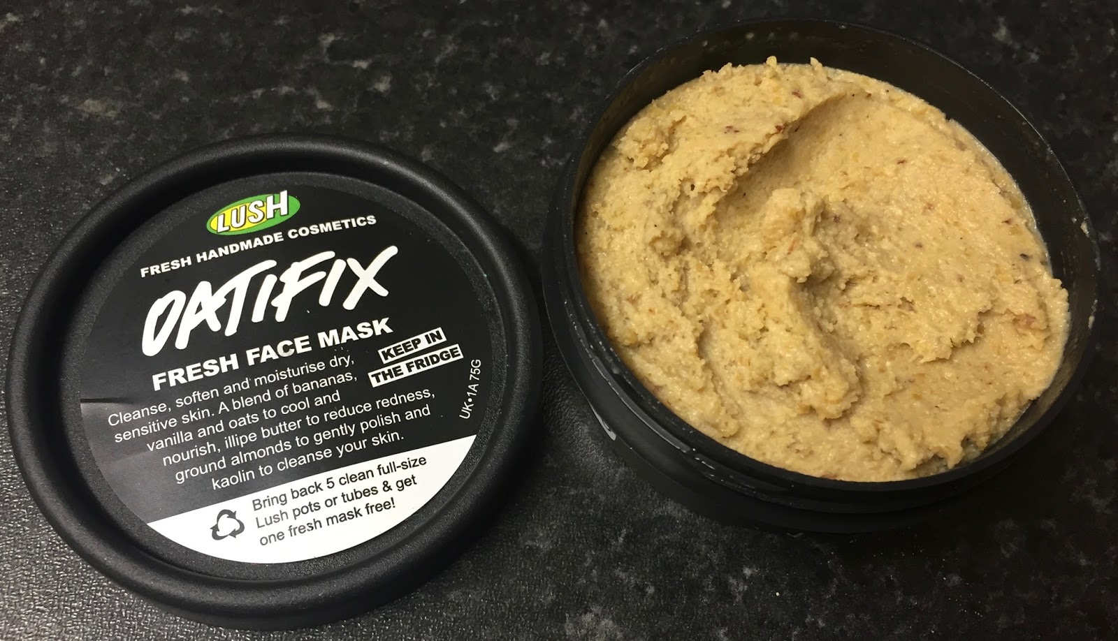 All Things Lush UK Oatfix Fresh Face Mask