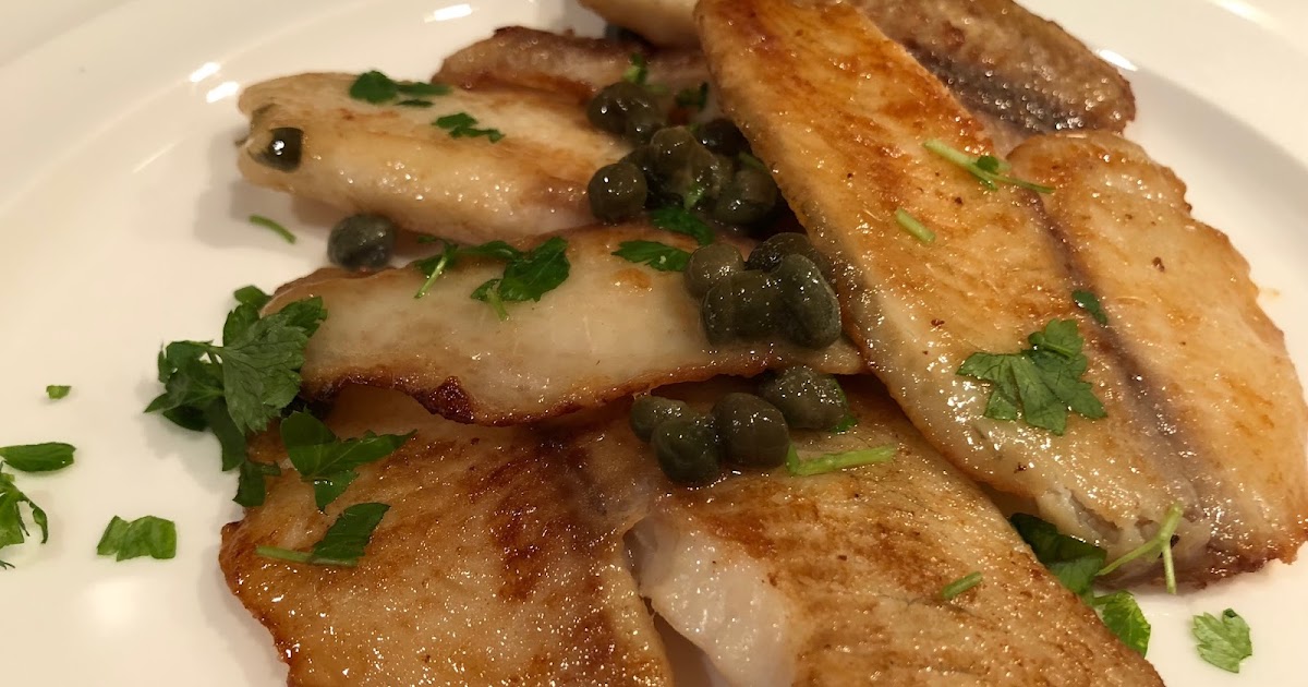 Home on my Range Tilapia with Lemon and Capers