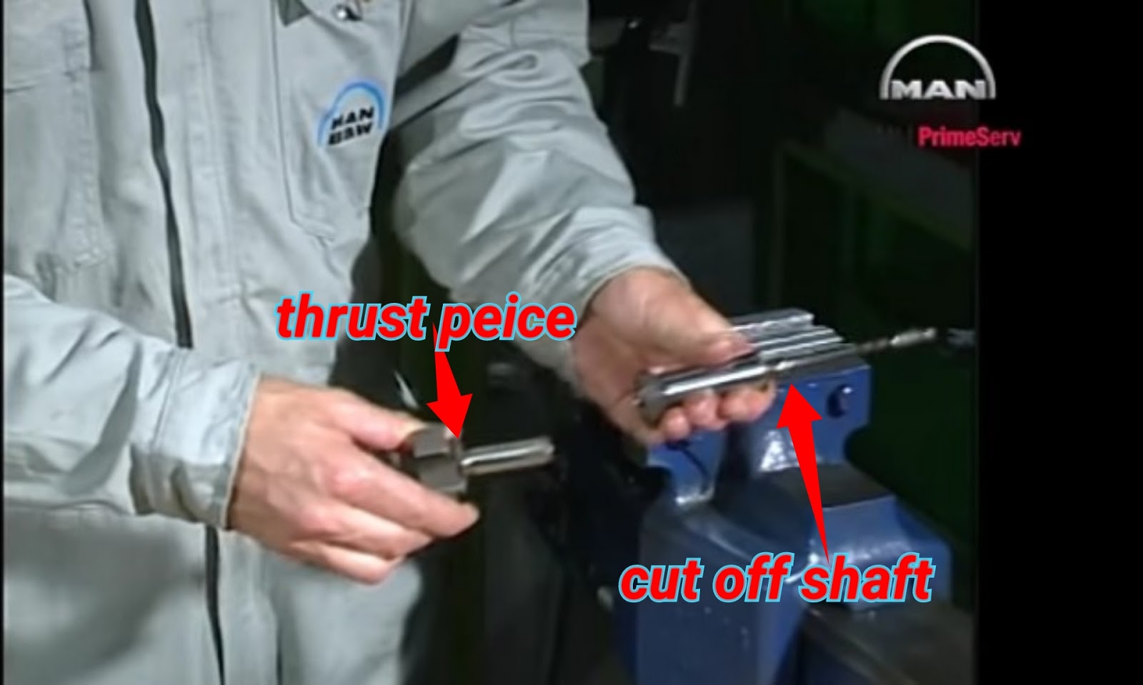 Marine Sea Time Function/Parts/overhauling of slide type fuel valve on