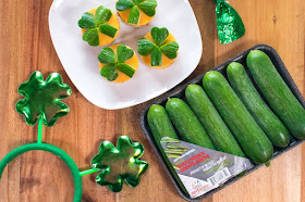 How to Make St. Patrick's Day Shamrock Cucumber Sandwiches