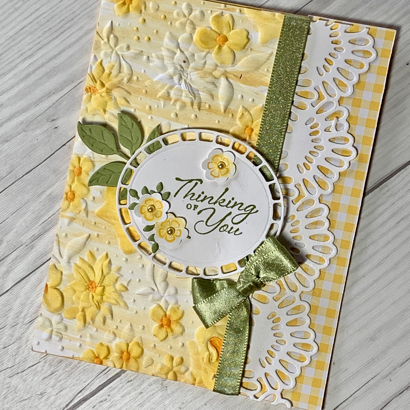 Stampin' Up! Country Floral Embossing Folder Stamped Sophisticates