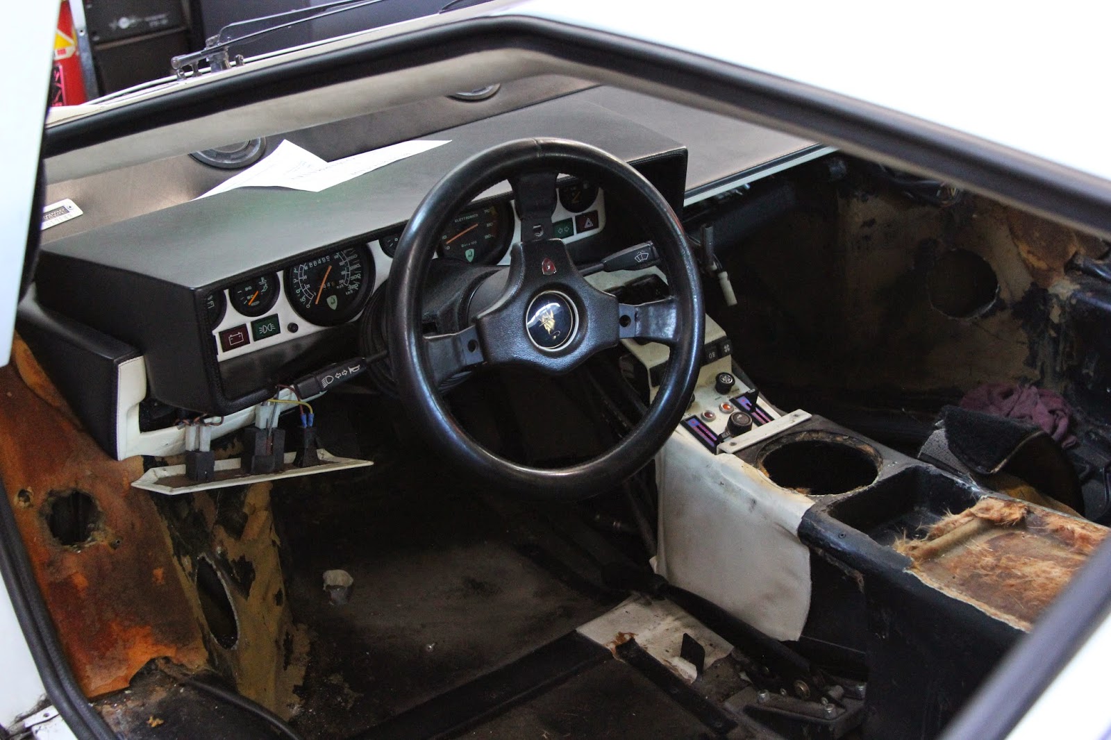 Cooks Upholstery and Classic Restoration: Lamborghini Countach Interior ...