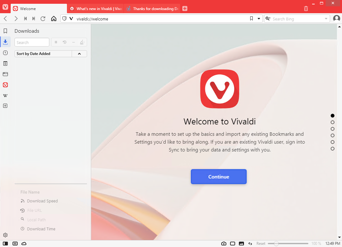 Vivaldi Web Browser 3.8.2259.42