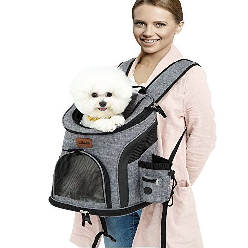 Life of a mad typer RETRO PUG PET Carrier Backpack
