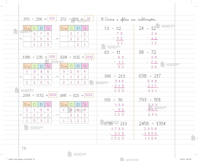 Caderno Do Futuro 3 Ano Matematica