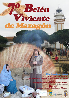 BELÉN VIVIENTE DE MAZAGÓN 2015 - HUELVA