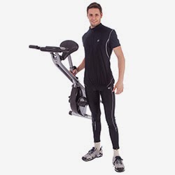Ultrasport F-Bike bicicleta estática con empuñaduras con sensores de pulso, plegable - Características Weitere