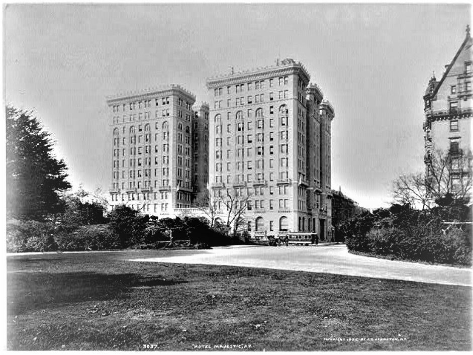 Daytonian in Manhattan: The Lost Hotel Majestic - 115 Central Park