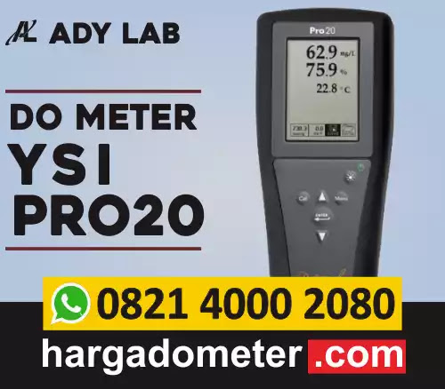 Ady Lab: Harga DO Meter YSI Pro 20 Murah | 11 Kelebihan DO Meter YSI PRO 20 | Jual DO Meter YSI Portable Digital di Bandung, Jakarta, Surabaya, Depok, Bekasi, Medan