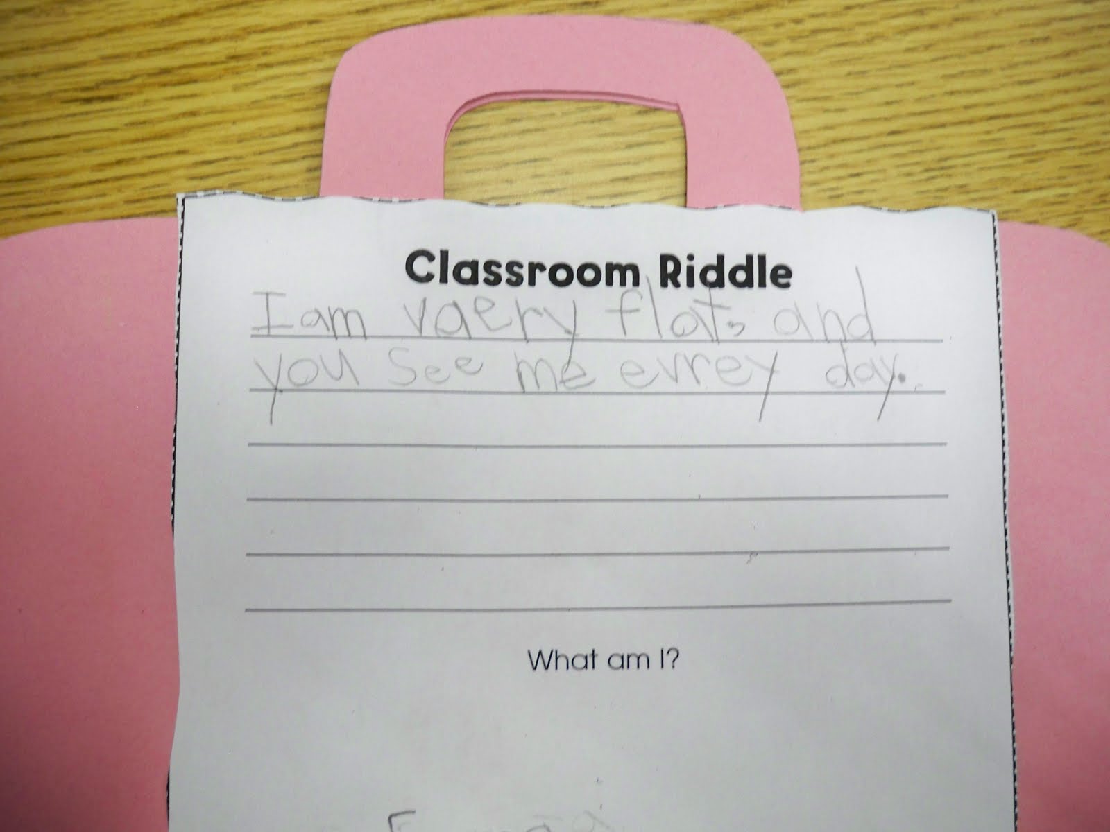 First Grade Best: Riddles
