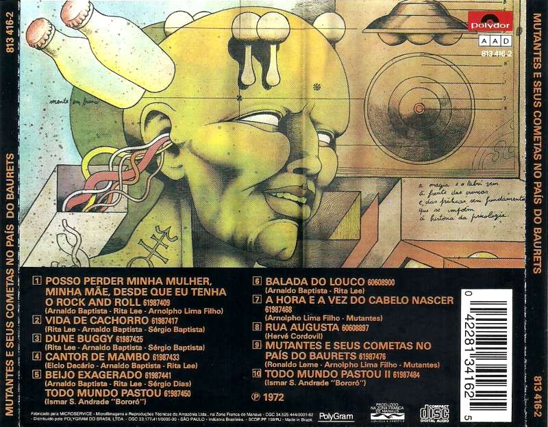 Classic Rock Covers Database Os Mutantes Mutantes e Seus Cometas no País do Baurets (1972) Classic Rock Covers Database Os Mutantes Mutantes e Seus Cometas no País do Baurets (1972)