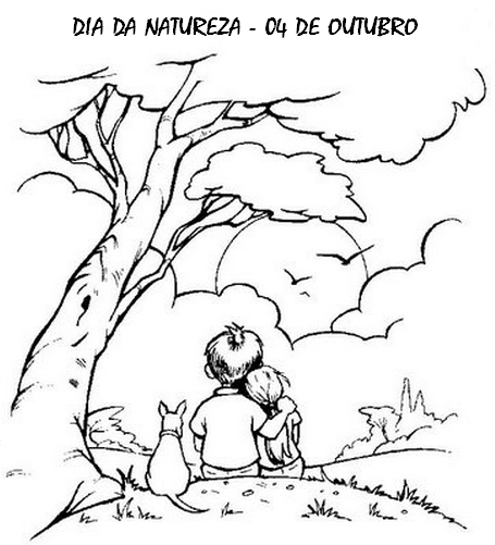 desenhos da natureza para colorir